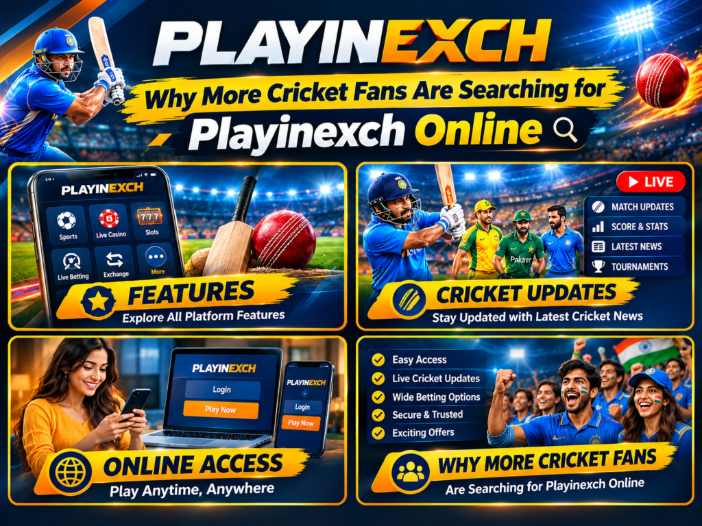 Why Cricket Fans Are Searching for Playinexch Online
